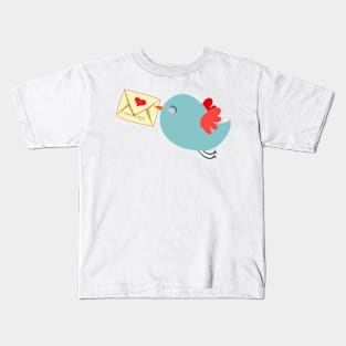 T-shirt message love Kids T-Shirt